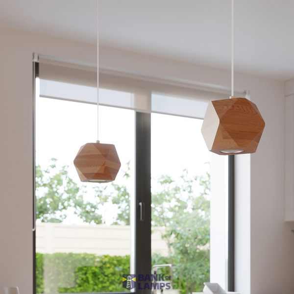 WOODY WALL LAMP NATURAL WOOD G9 1X40W IP20 image 7