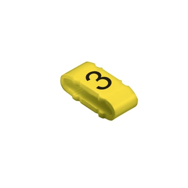 CableLine, Conductor and cable markers, 10 - 317 mm, 4 x 11.3 mm, yellow image 1