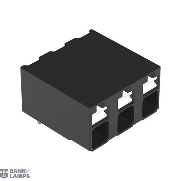THR PCB terminal block push-button 1.5 mm² black image 1