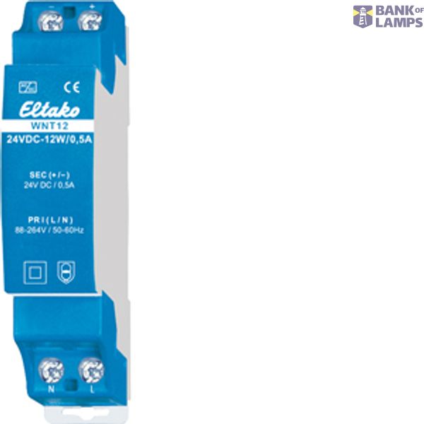 Wide-range switching power supply unit 12V DC image 1