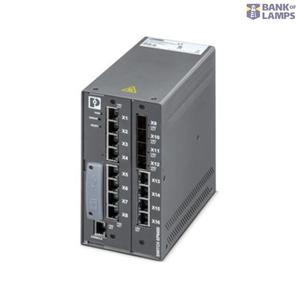 FL SWITCH EP6412-4GSFP-MV - Industrial Ethernet Switch image 1