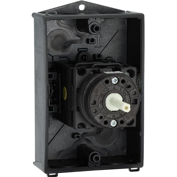 T0-4-11/I1 Multi-speed switches, T0, 20 A, surface mounting, 4 contact unit(s), Contacts: 8, 90 °, maintained, Without 0 (Off) position, 1-2, Design number 11 image 12