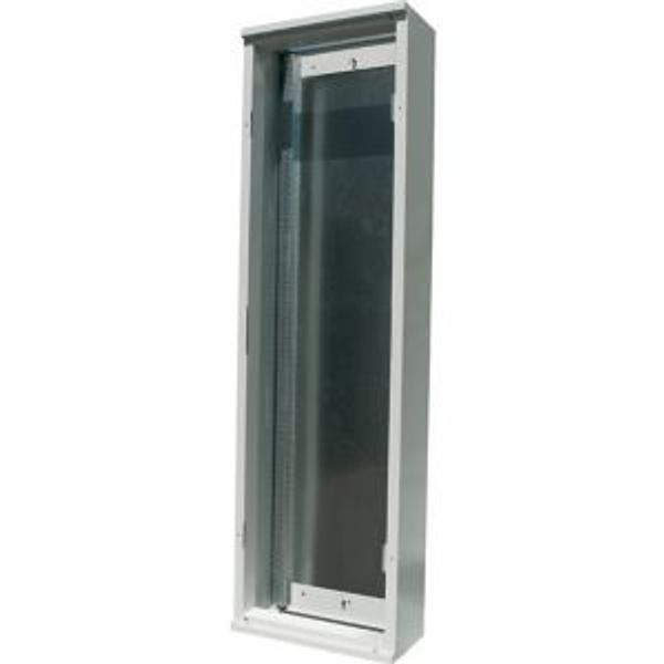 BP-F-400/17/3-F-W White floor standing distribution board, flexible surface mounting, W = 400 mm, H = 1760 mm, D = 300 mm image 2