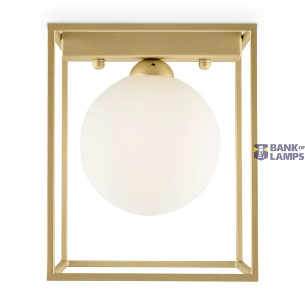 Modern Trinity Ceiling lamp Gold image 1