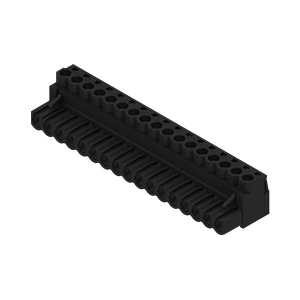 PCB plug-in connector, female plug, 5.08 mm, Number of poles: 17, 180°, Clamping yoke connection, Clamping range, max. : 4 mm², Box image 2