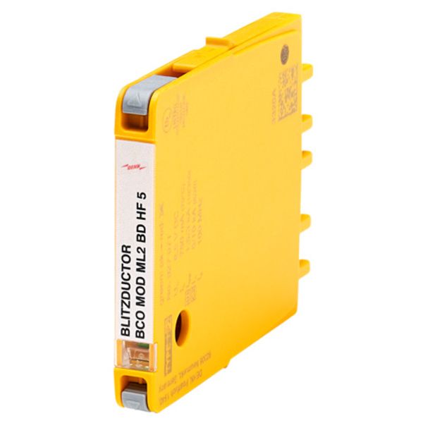Protection module for 1 pair BLITZDUCTORconnect w. fault indication image 1