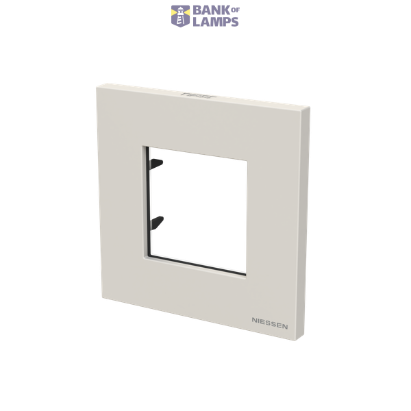 Frame 1-gang / 2-modules - IP44 - Dune image 2