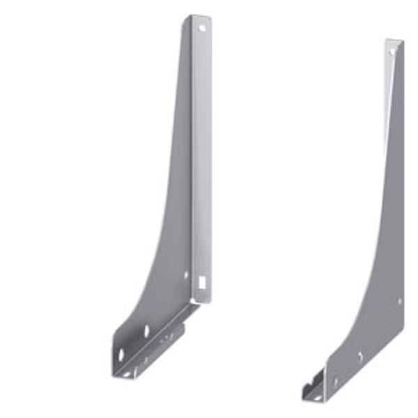 Support bracket for vertical mounting of a fixed-mounted circuit breaker image 1