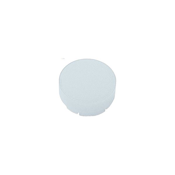 M22-XDLH-W Button lens, raised white, blank image 5