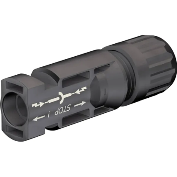 MC4 plug, 4.0-6.0 mm², cable Ø 5.9 to 8.8 mm, 1 kV, 39 A, 32.0017P0001-UR image 1