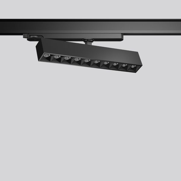 BeamLine Slim, 25 W, 1900 lm, 927, black, DALI Surface mounted project image 2