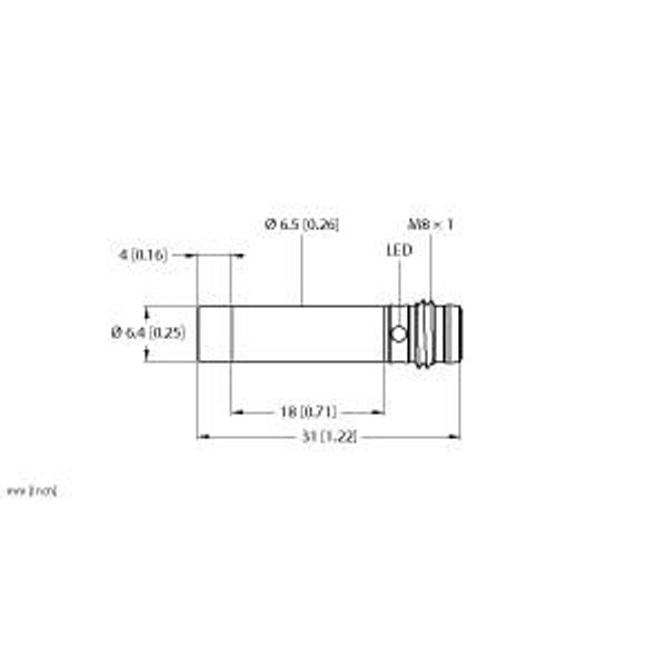 Inductive Sensor   NI3-EH6.5K-AP6X-V1131 image 1