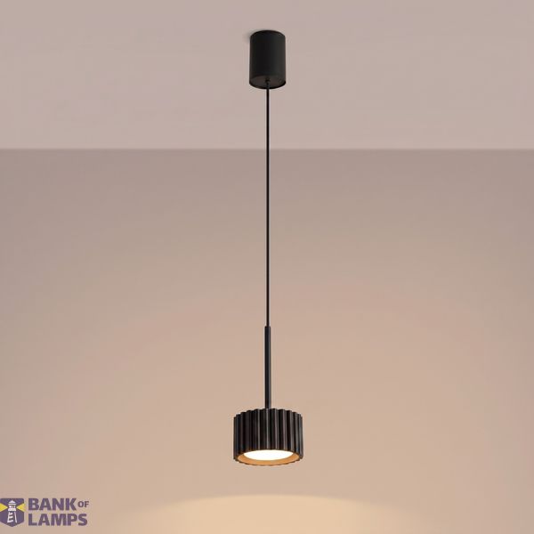 Pendant lamp AURA 1 black Gx53 image 5