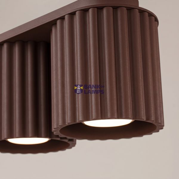 Ceiling lamp AURA 2 brown GU10 image 6