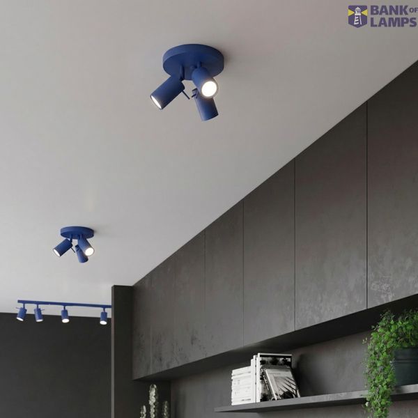 Ceiling lamp RING 3P ultramarine image 7