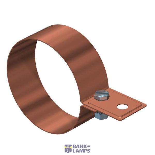 301 CU-120 Downspout clip  120mm image 1