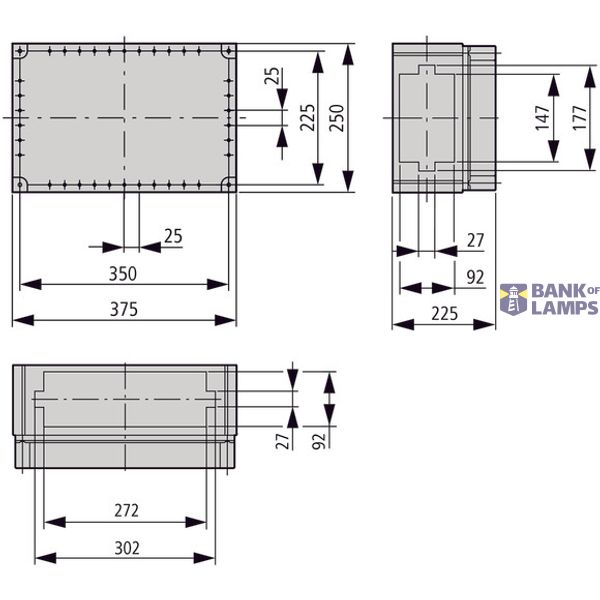 CI43-S60-630/3-1XNH00 Eaton xEnergy Safety Ci fuse enclosure XNH image 2