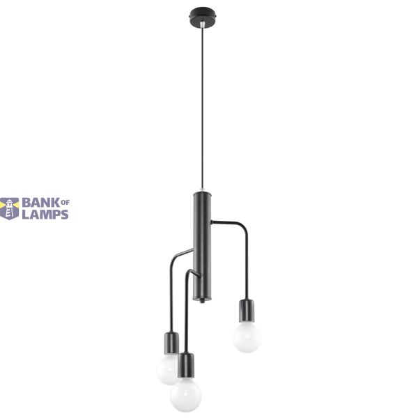 DUOMO CHANDELIER 3M E27 3X60W IP20 image 2