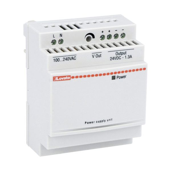 Power supply unit, 100-240VAC/24VDC, 1.3A image 1