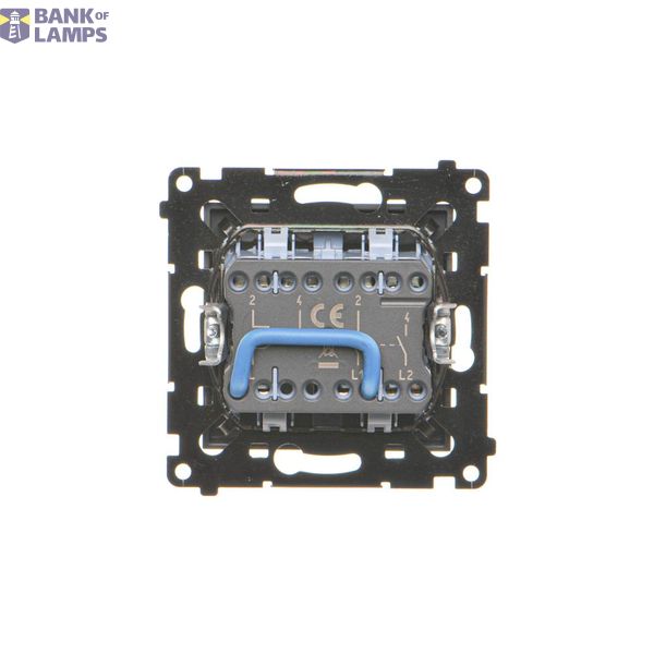 Single equipotential socket, (module), Simon 24, IP20, graphite mat image 1