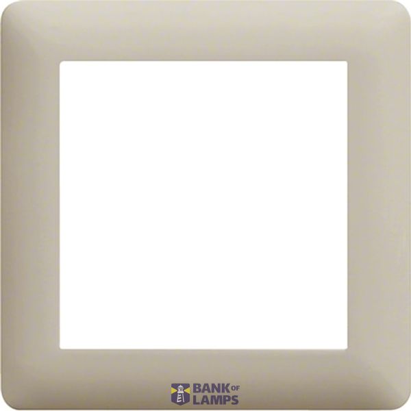 1x Frame, Cream, Lumina-2 WL5011 Hager image 1