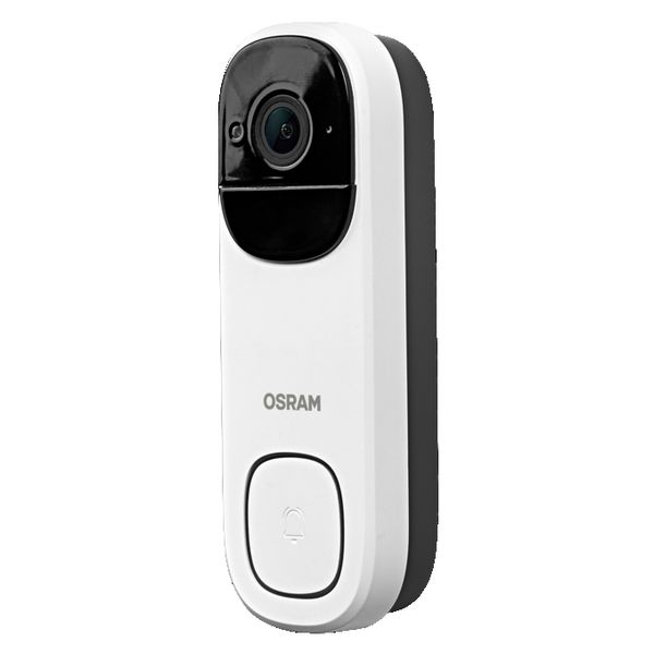 SMART+ WIFI OUTDOOR CAMERA DOORBELL White image 1