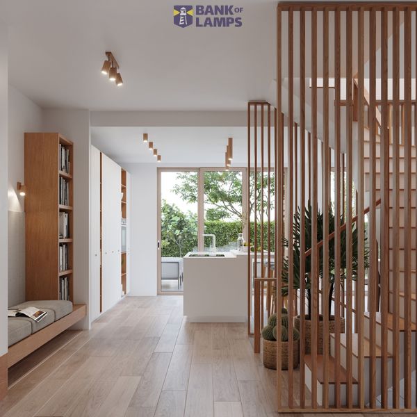 CEILING LAMP ZEKE 2 OAK GU10 2X40W IP20 image 4