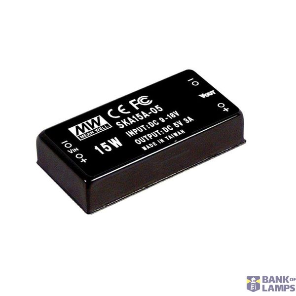 Mean Well SKA15A-05 DC/DC converter 15 W Number of outputs: 1 x Contents 1 pc. image 1