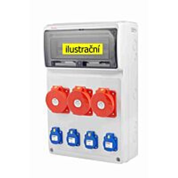 Cabinet ZSF40201000.1 /3952 socket IP44 image 1