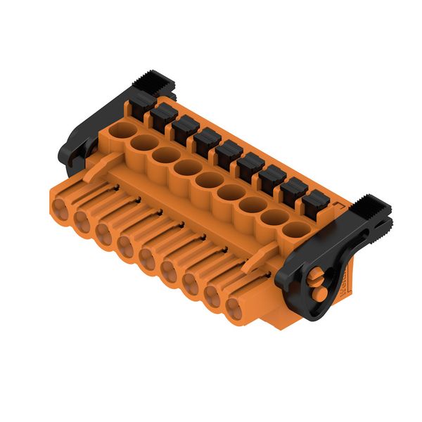 PCB plug-in connector, female plug, 5.00 mm, Number of poles: 9, 90°, PUSH IN with actuator, Clamping range, max. : 3.31 mm², Box image 2
