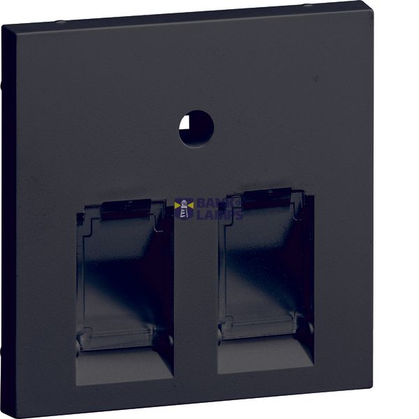 Central plate 55 UAE TYP B/D 2-gang, gb image 1