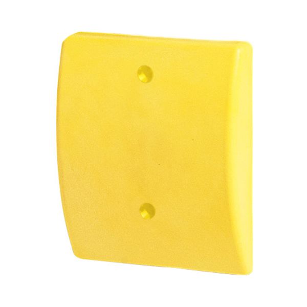 Yellow dome button for palm switch image 1