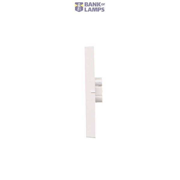 Two gang switch, Push In system, (module), Simon 24, IP20/IP44, 10AX, antibacterial white image 1