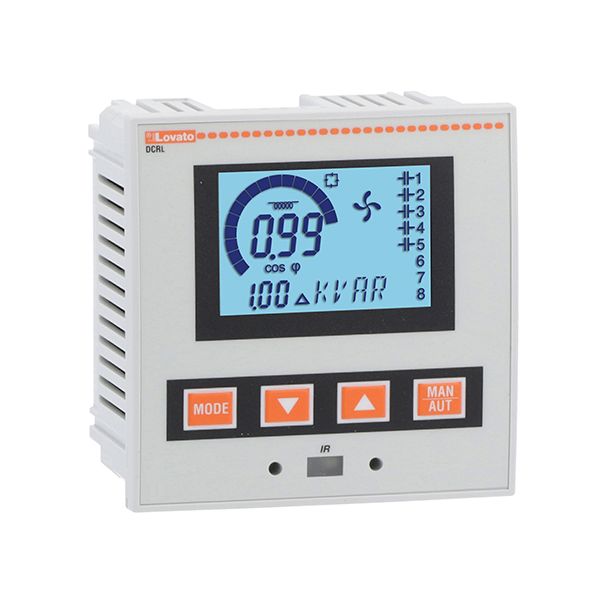 Automatic power factor controller, DCRL series, 5 steps image 1