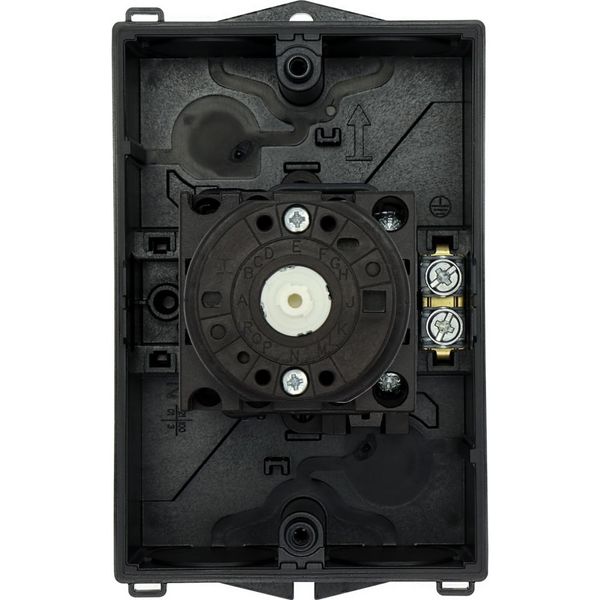 T0-4-8410/I1 Star-delta switches, T0, 20 A, surface mounting, 4 contact unit(s), Contacts: 8, 60 °, maintained, With 0 (Off) position, 0-Y-D, Design number 8410 image 43