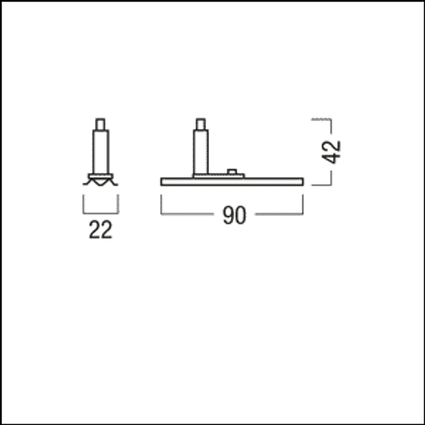 SUP2 TRACK U ECCENTRIC FIXTURE BAL - Steel cord susp. (balancing fixture) image 3