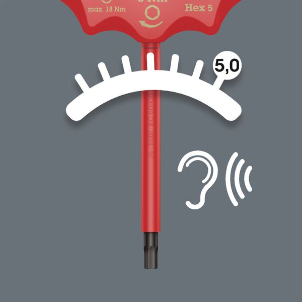 400 i VDE geïsoleerde Hex Draaimoment-indicator, 4 x 5,0 Nm image 9