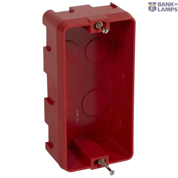Flush mounting box Batibox - for shaver socket depth 50 mm - masonry image 2