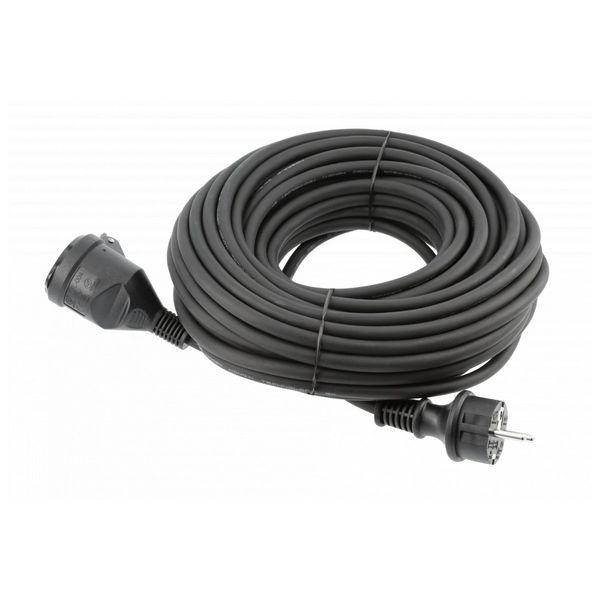 HOEGERT Rubber Insulated Extension Cord 10 m image 1
