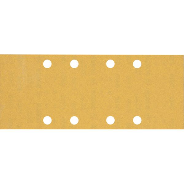 EXPERT C47 Sandpaper with 8 holes for Orbital Sanders 93 x 23 mm, G 18 1-pc image 1