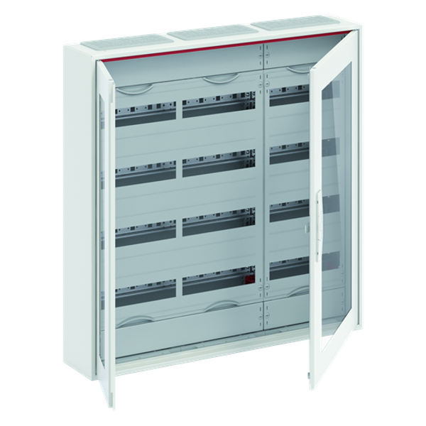 CA36RT ComfortLine Compact distribution board, Surface mounting, 180 SU, Isolated (Class II), IP44, Field Width: 3, Rows: 5, 950 mm x 800 mm x 160 mm image 3