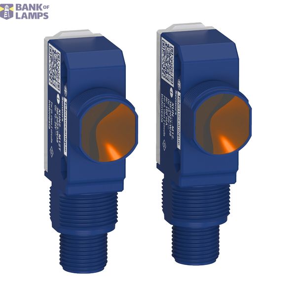 PHOTOELECTRIC SENSOR HYBRID THRU BEAM SYSTEM SN15M PNP NO NC CONNECTOR image 1