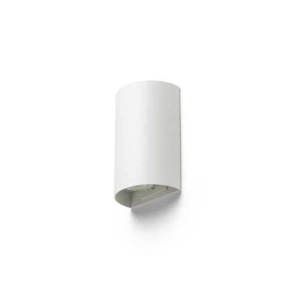CAPRI R wall brushed brass 230V LED GU10 2x9W image 1