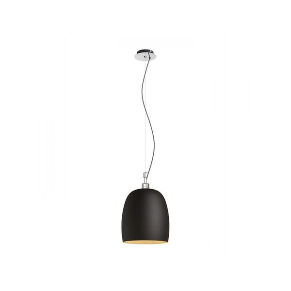 COROA NEW 28 pendant black chrome 230V LED E27 15W image 1