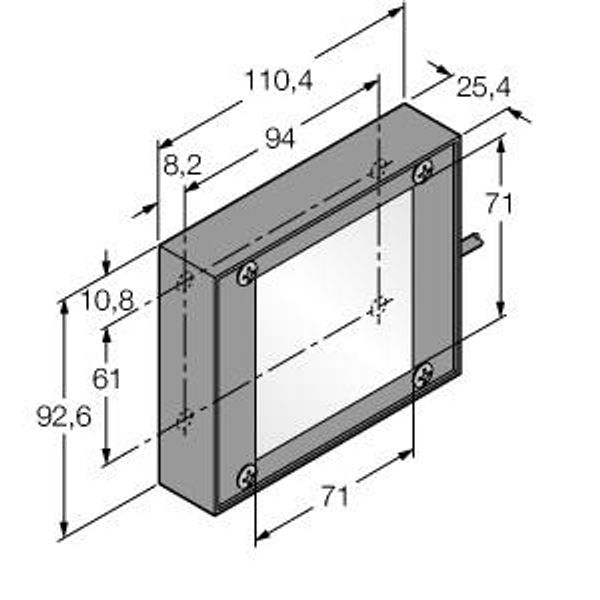 Vision System Backlight   LEDIB70X70W image 1