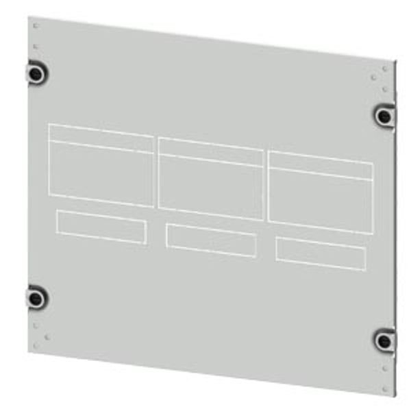 Masking frame 3VA13 (400 A), 3VA14 (630 A), 3VA23 (400 A), 3VA24 (630 A), 3-pole, image 1