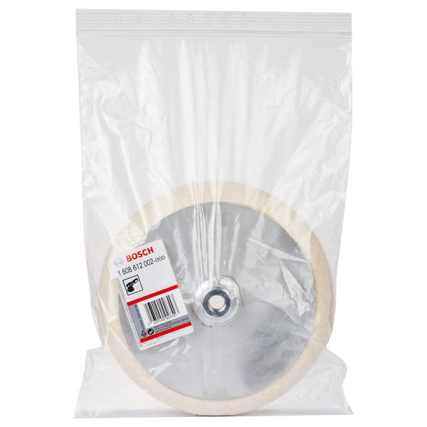 Felt polishing disc with M14 thread 180 mm image 2