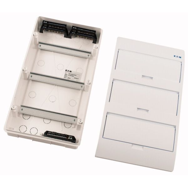 BC-U-3/36-TW-ECO ECO Compact distribution board, flush mounting, 3-rows, 12 MU, IP40 image 3