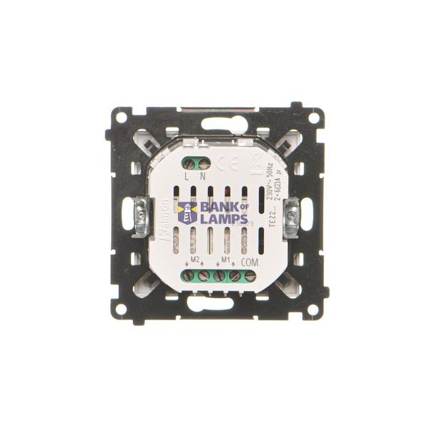 Quadruple loudspeaker socket, (module), Simon 24, IP20, white image 1