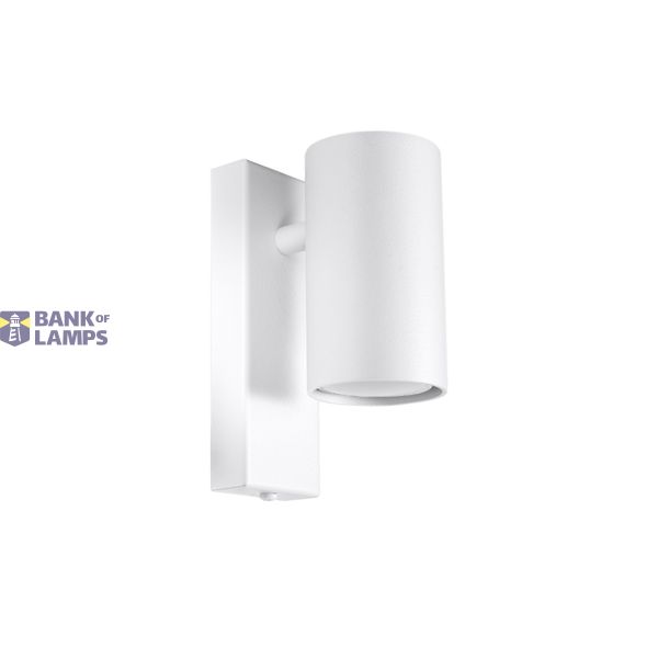 WALL LAMP UTTI WHITE GU10 1X40W IP20 image 9